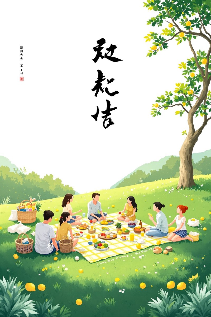 一起野餐吧 海报