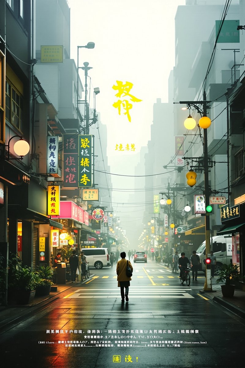 都市微光 海报